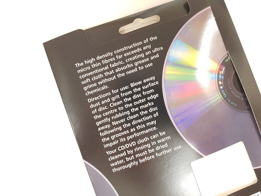 CD DVD Cleaning Cloth Micro Fibre Specialist Cloth Glasses Optical Item